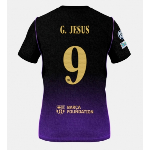 Billige Fotballdrakt Barcelona Gabriel Jesus #9 Replika Bortedrakt 2026-27 Kortermet Billige Fotballdrakt Barcelona Gabriel Jesus #9 Replika Bortedrakt 2026-27 Kortermet